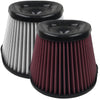 S&B FILTERS REVITALIZE YOUR INTAKE (75-5068) WITH COTTON CLEANABLE/DRY EXTENDABLE REPLACEMENT FILTERS