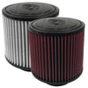 S&B FILTERS PERFORMANCE POWER: ELEVATE YOUR RIDE WITH THE COTTON CLEANABLE/DRY EXTENDABLE AIR FILTER KIT 75-5061,75-5059